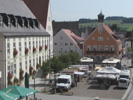 Wochenmarkt in Ottobeuren