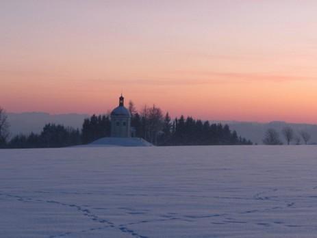 Die Buschelkapelle im Winter