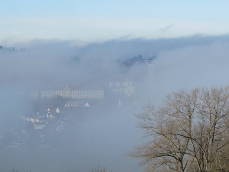 Ottobeuren im Nebel