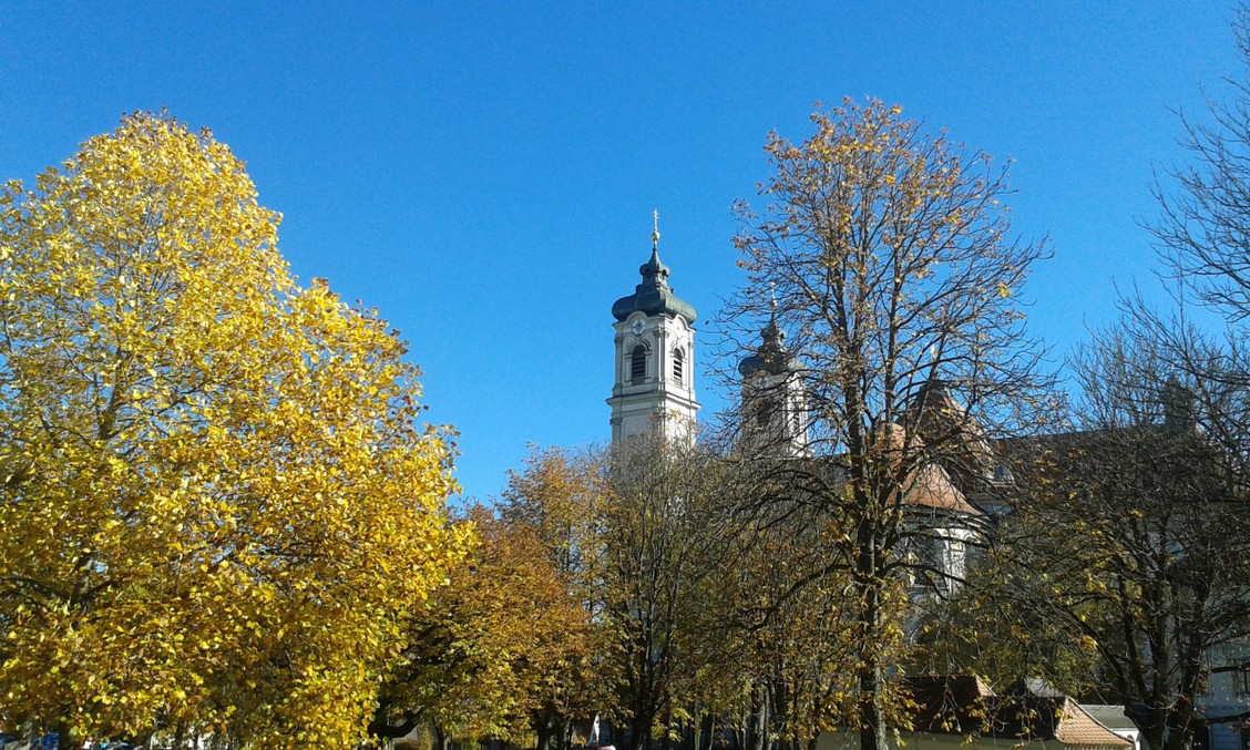 Herbststimmung Basilika Ottobeuren